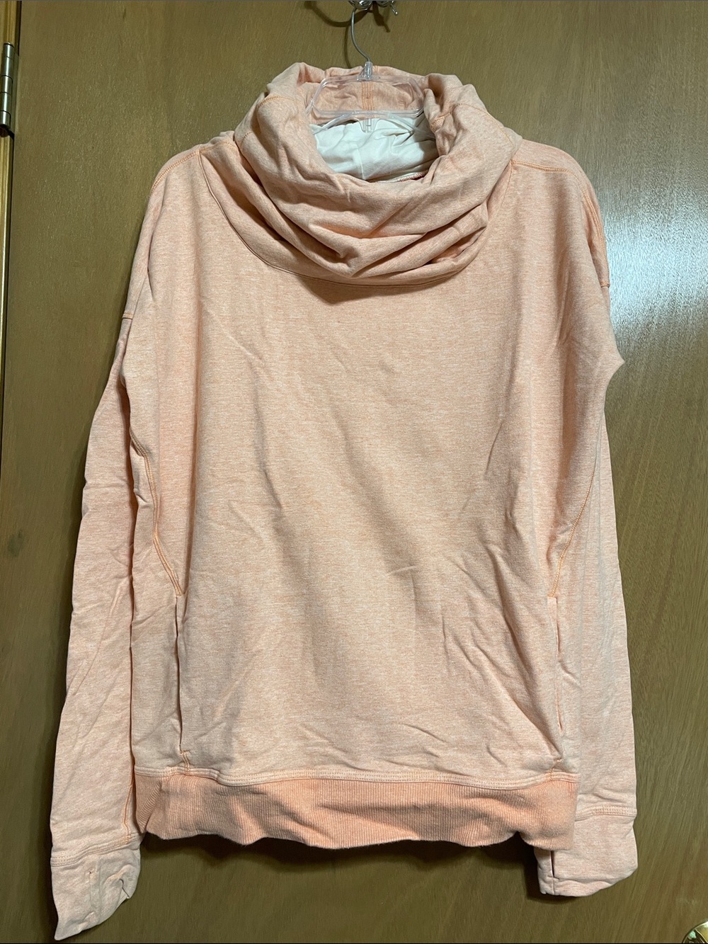 lululemon athletica Peach Cowl Neck Women’s Sweater
